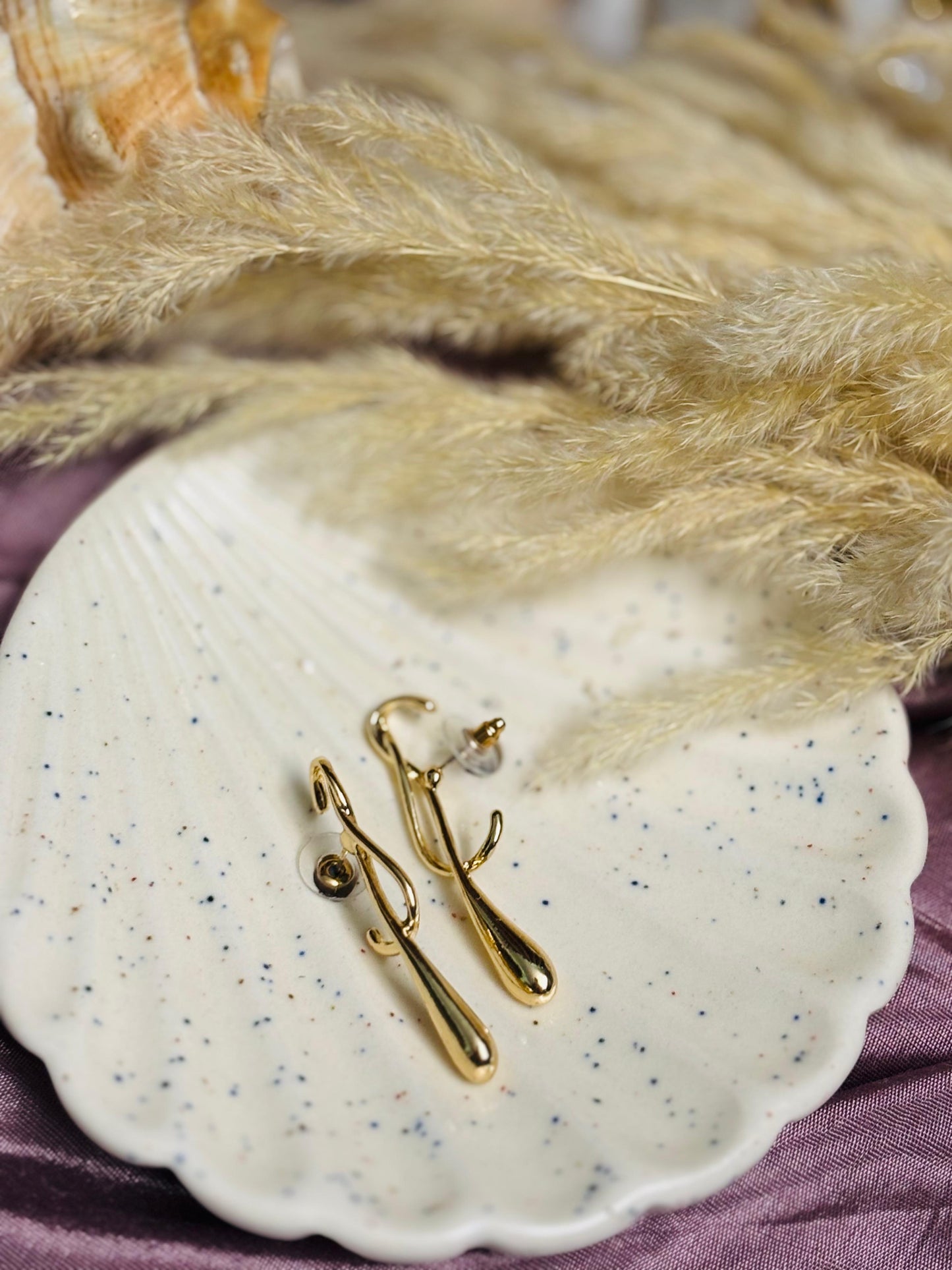 Cascading Elegance Drop Earrings