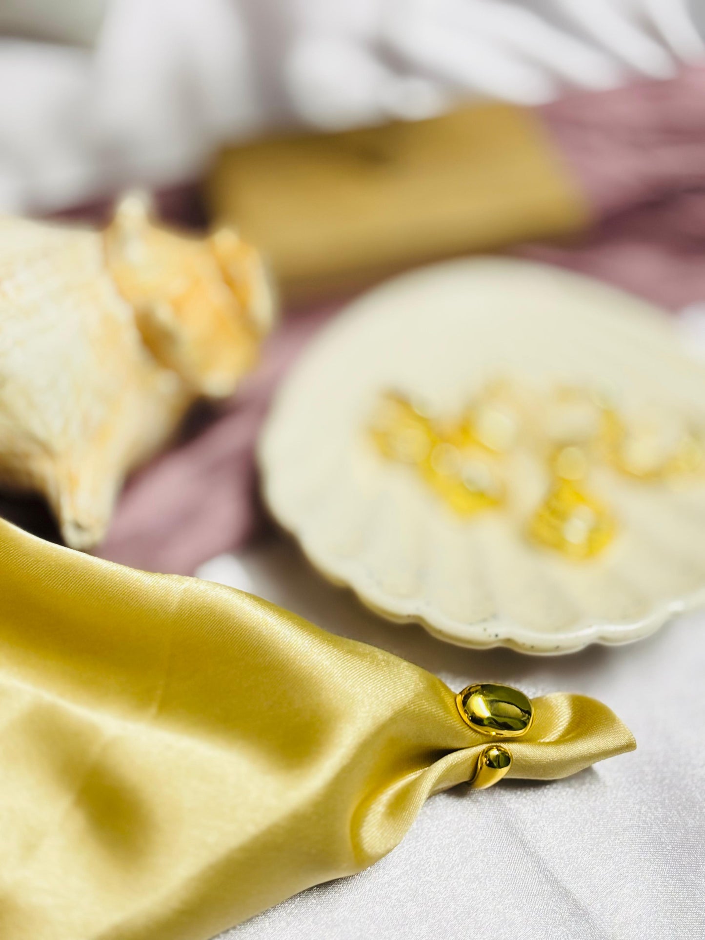 Adjustable Luna Drop Ring