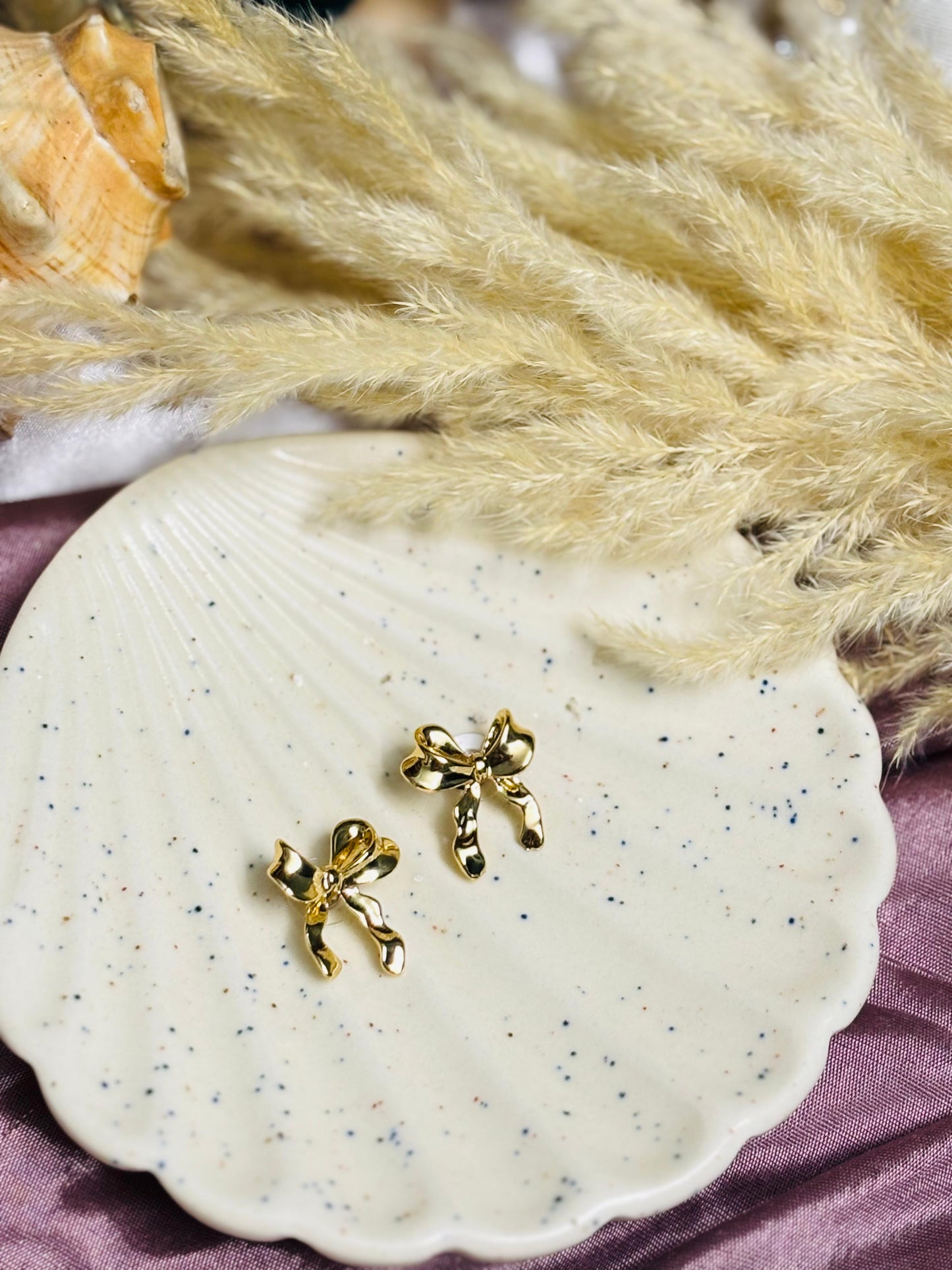 Aurelian Bow Dangle Earrings