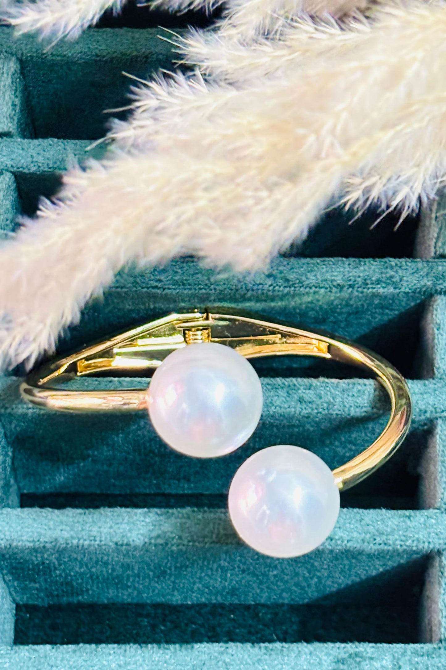 Dual Pearl Elegance Bracelet