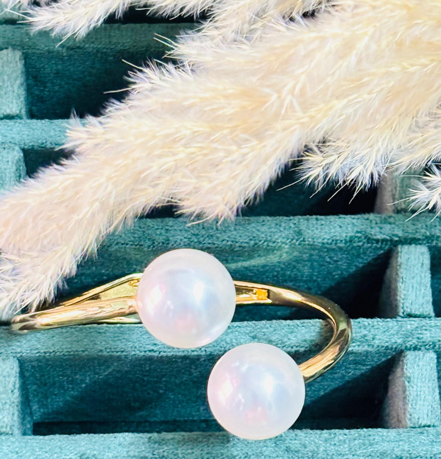 Dual Pearl Elegance Bracelet