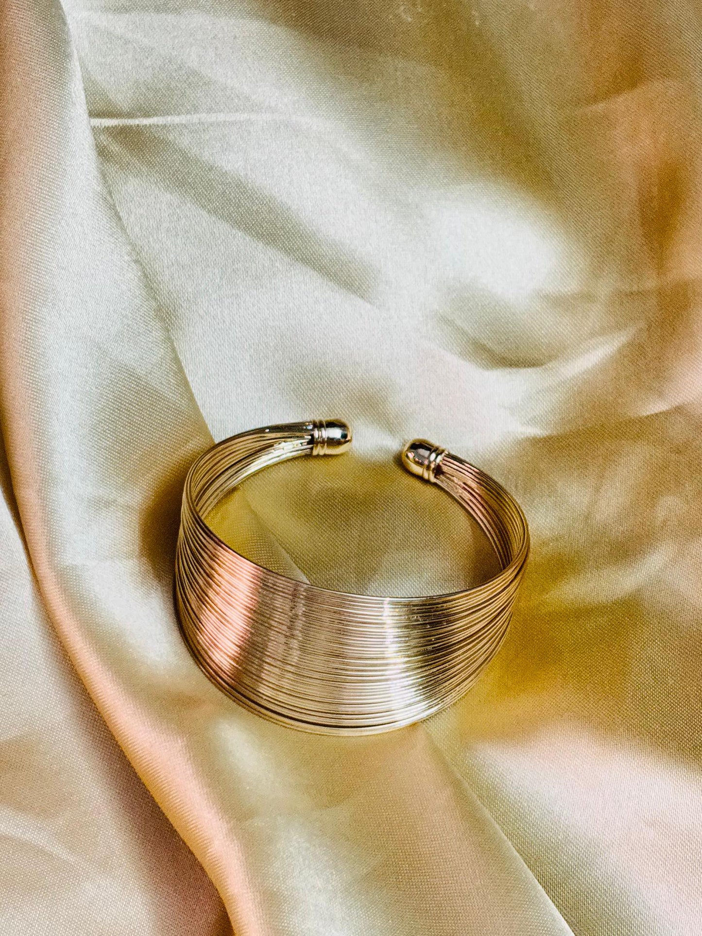 Stacked Elegance Hand Cuff