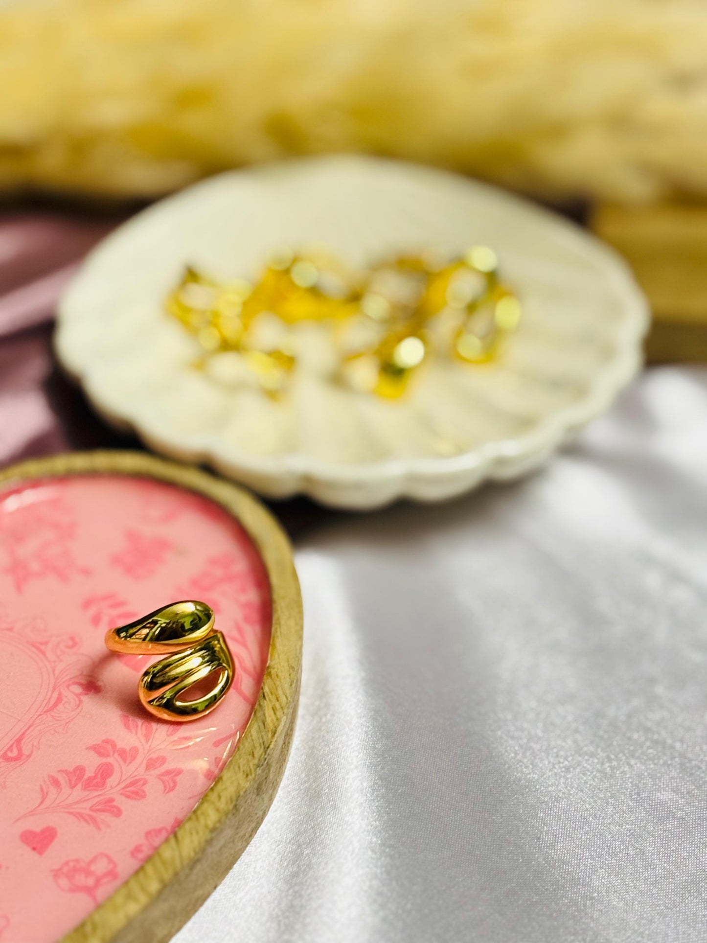 Adjustable Gemini Gleam Ring