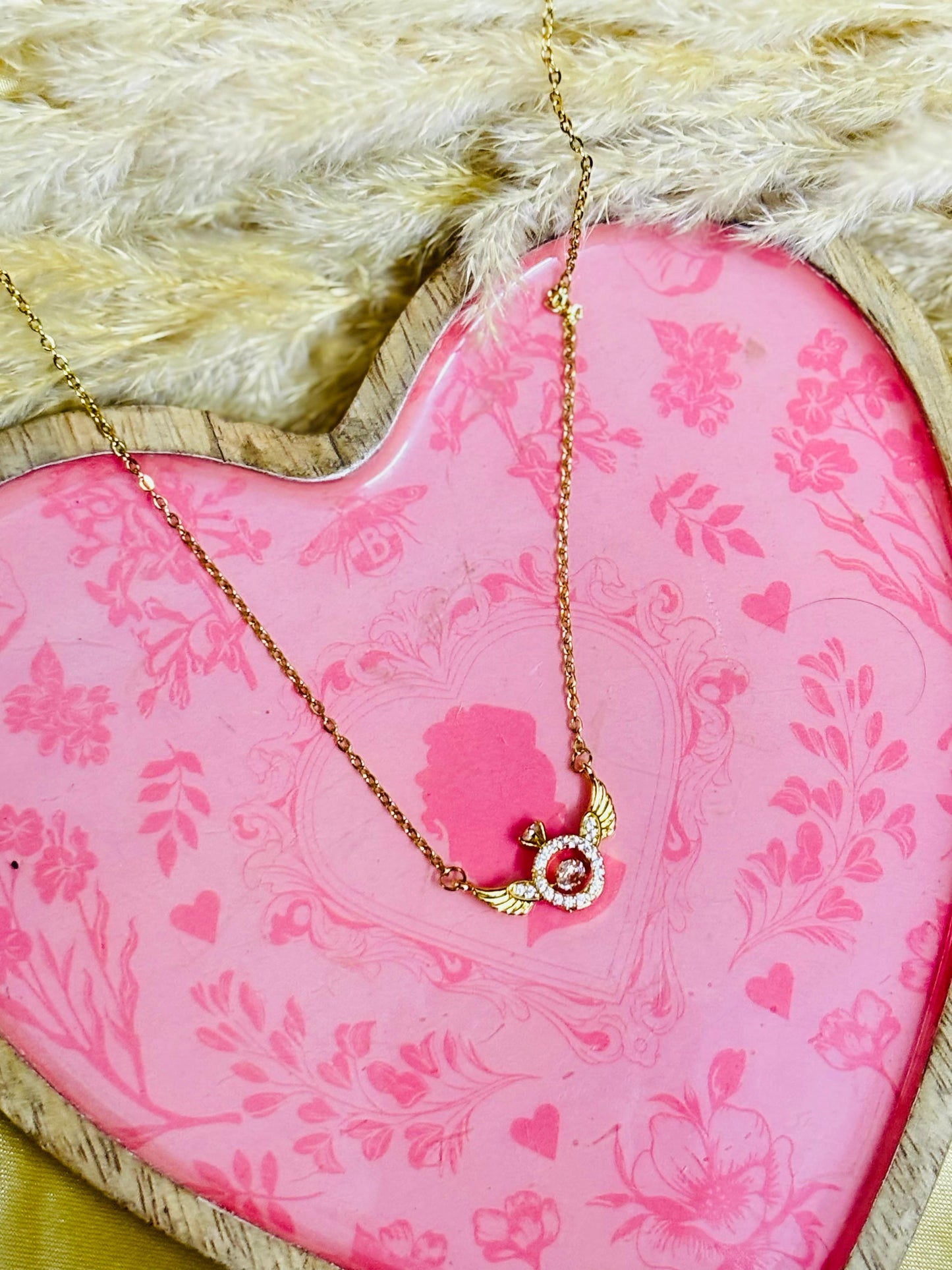 Winged Harmony Pendant Chain