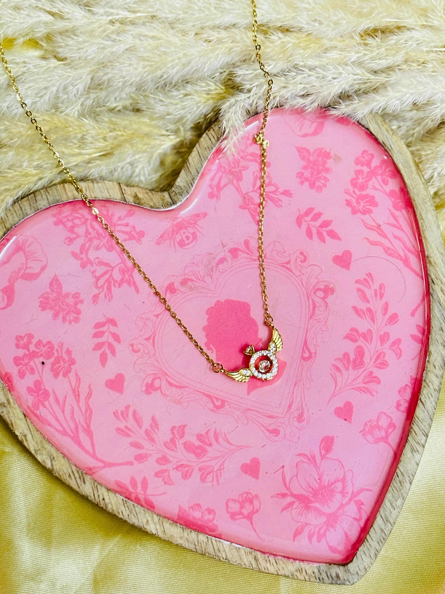 Winged Harmony Pendant Chain