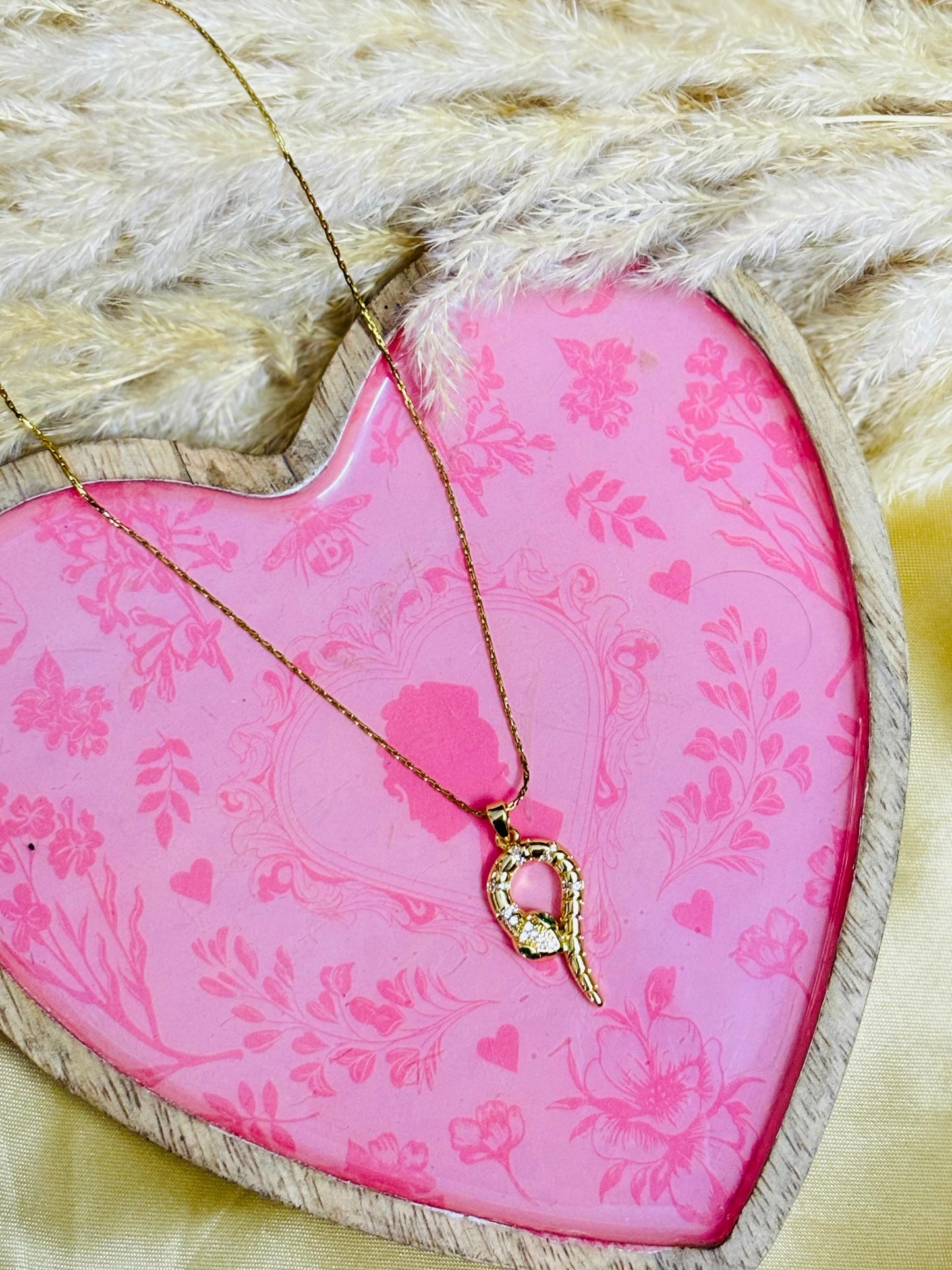 Serpent Elegance Pendant Chain