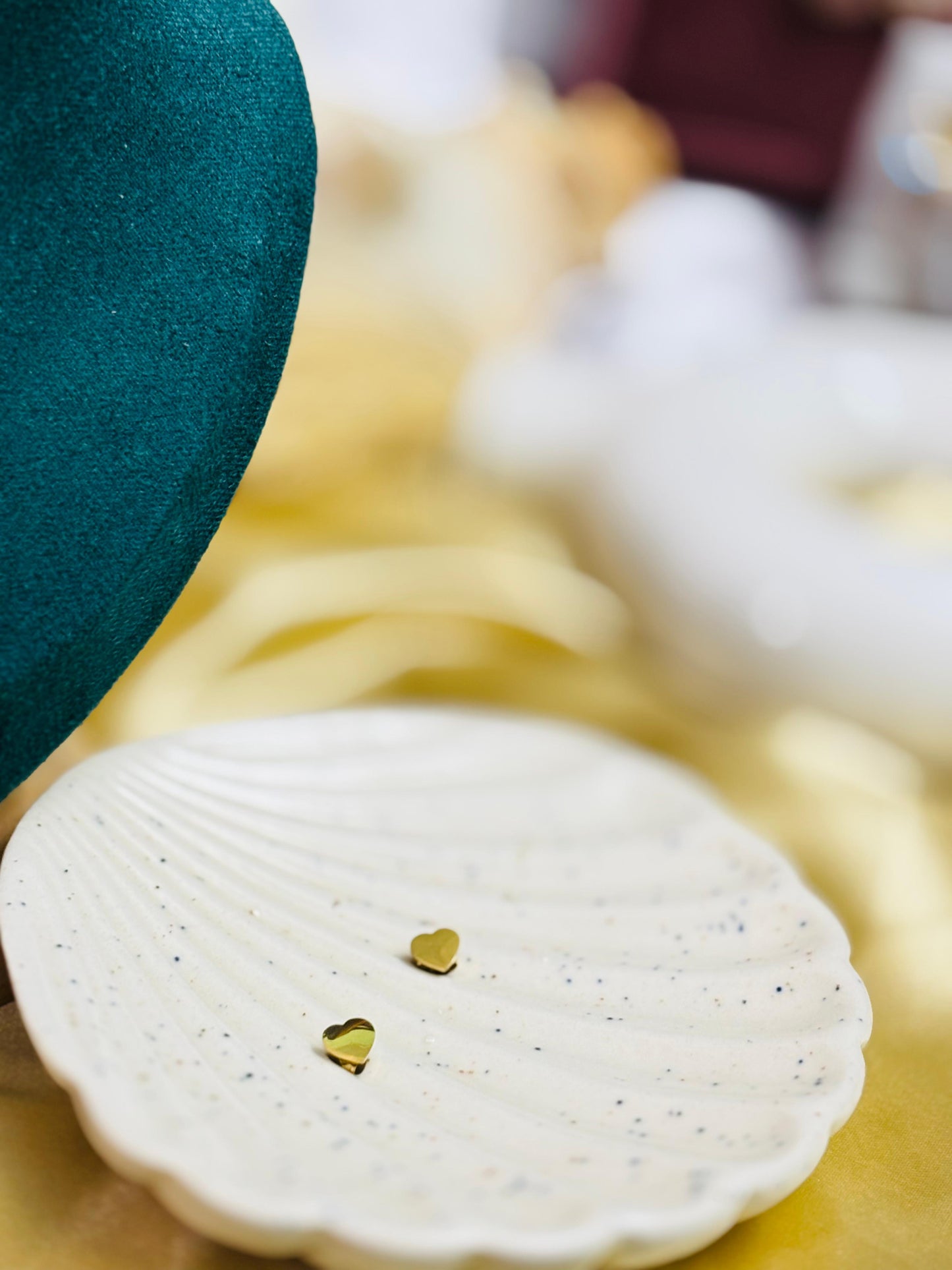 Trinity Heart Elegance Set Of Pendant Chain and Heart Earrings