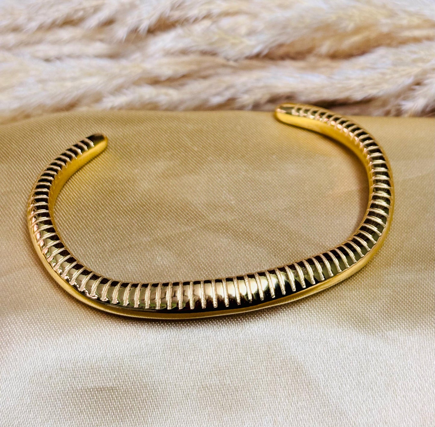 Serpent Elegance Hand Cuff