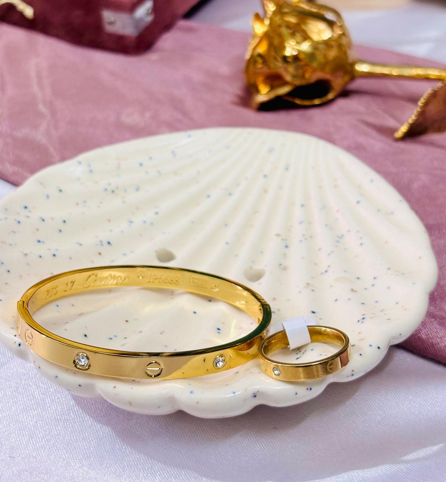 Cartier Éclat Bracelet & Ring Set