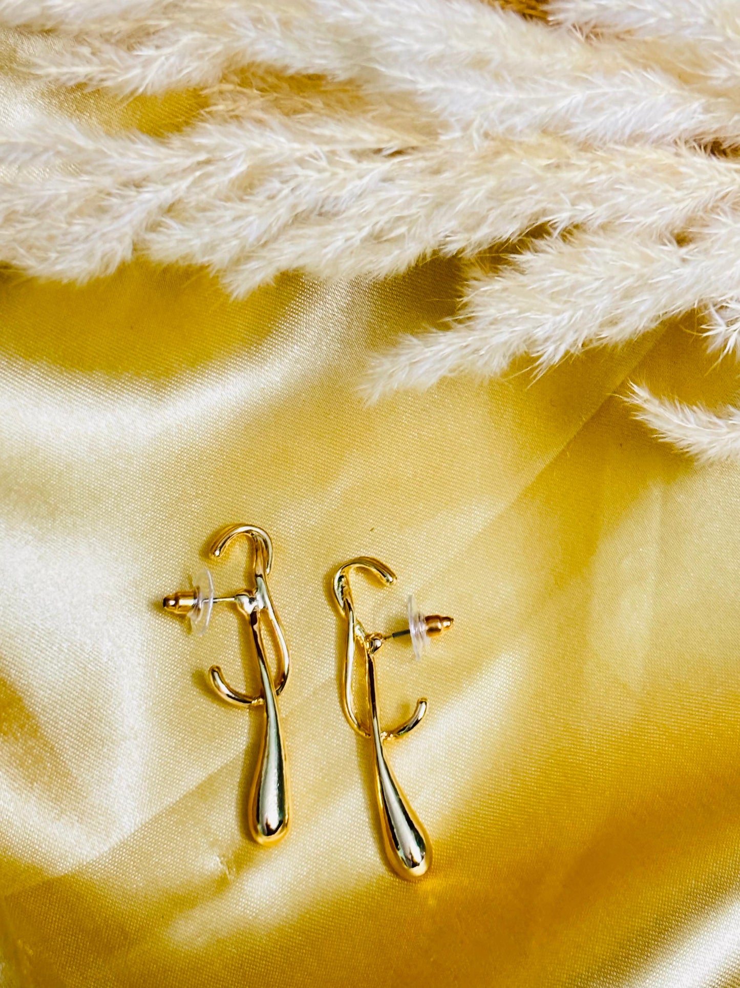 Cascading Elegance Drop Earrings