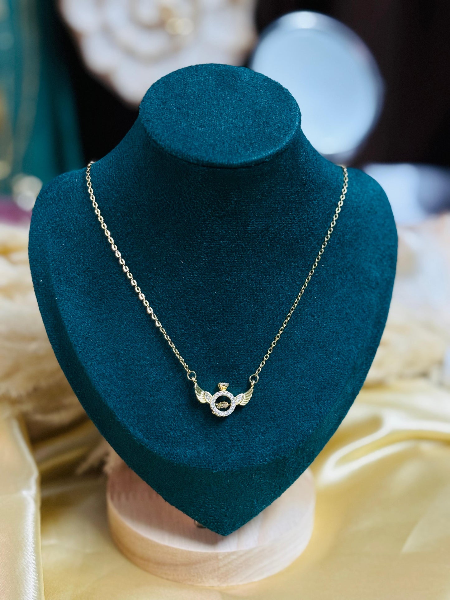 Winged Harmony Pendant Chain