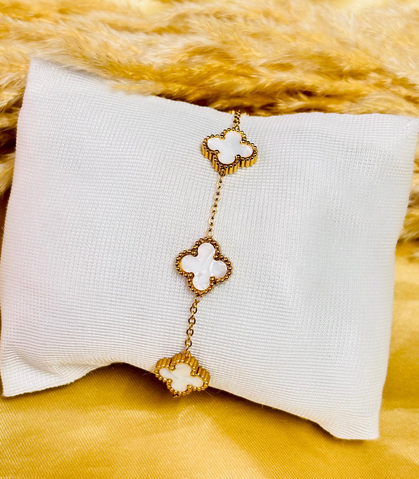 Petal Reverie Double-Sided Bracelet